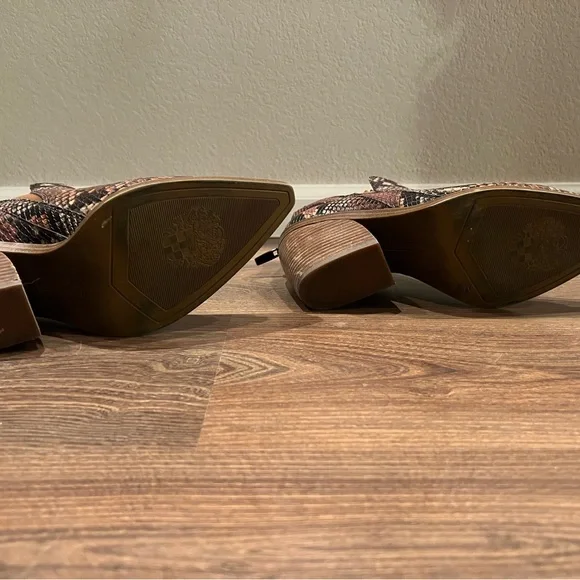 Vince Camuto Snack Skin Print Booties - Picture 2 of 9